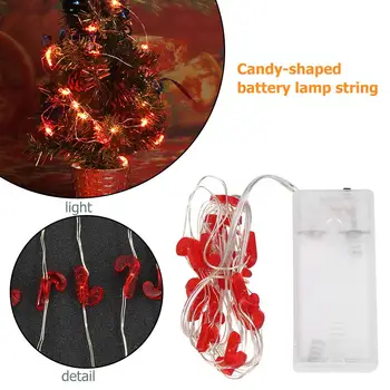 

20LED String Fairy Lights Copper Wire Garland Home Christmas Party Curtain Decor With the Multicolored Light Looks Very Good