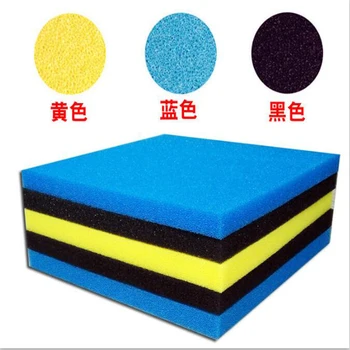 

Medium Hole Biochemical Cotton Filter Foam Sponge Aquarium Fish Tank Pond Excellent Water Permeability Fish Water Filter