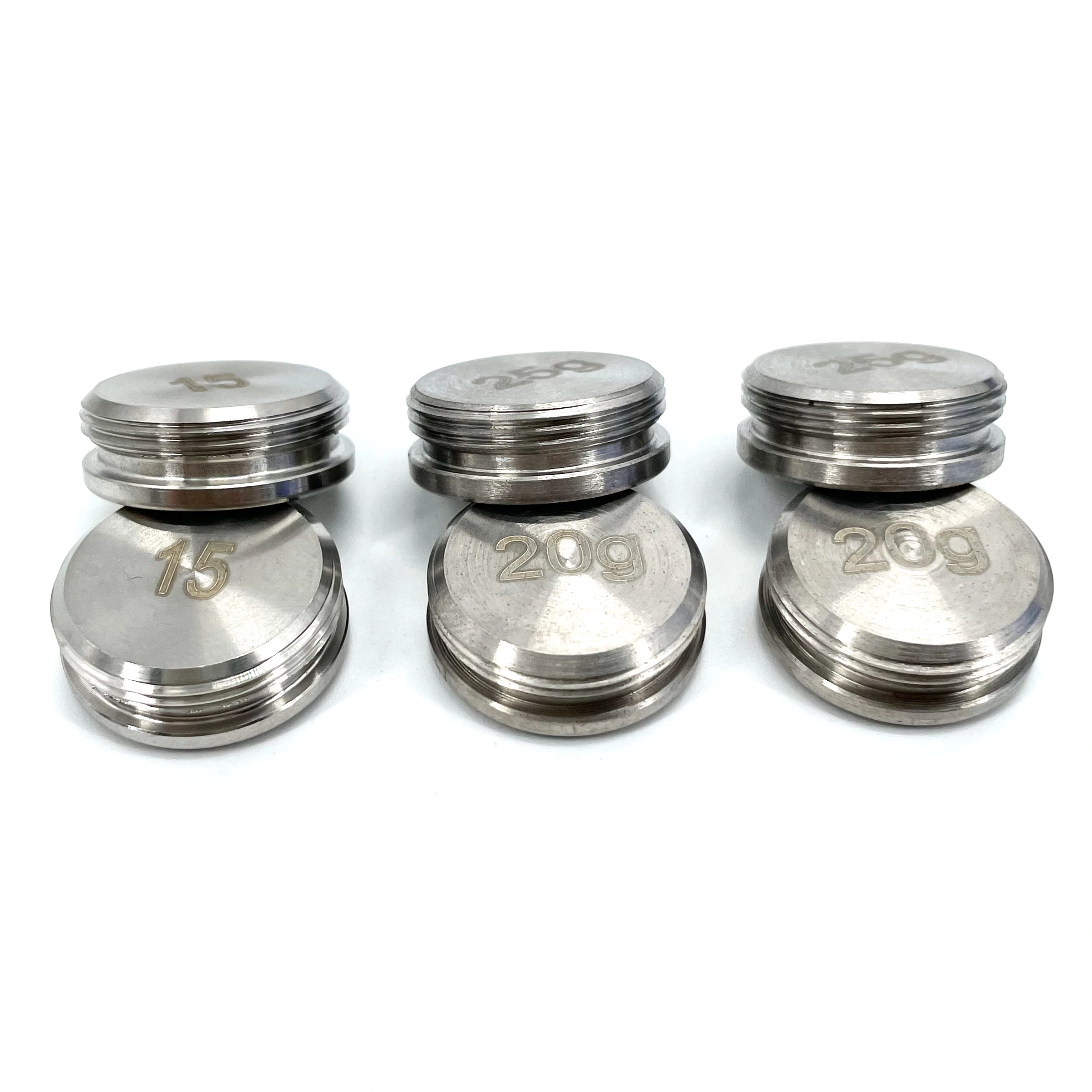 Golf Custom Aftermarket Putter Weights 2pcs 5/10/15/20/25/30/35g Compatible with Odyssey Stroke Lab Series Putter