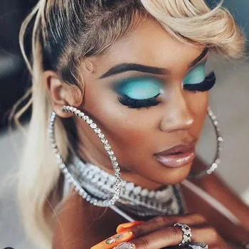 Super Big Circles Hoop Earrings