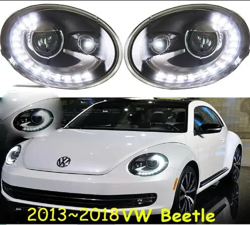 2013~ 2018y автомобильный Бумер головной свет для Beetle фары автомобильные аксессуары светодиодный DRL HID ксенон, противотуманная фара для Beetle - Цвет: picture