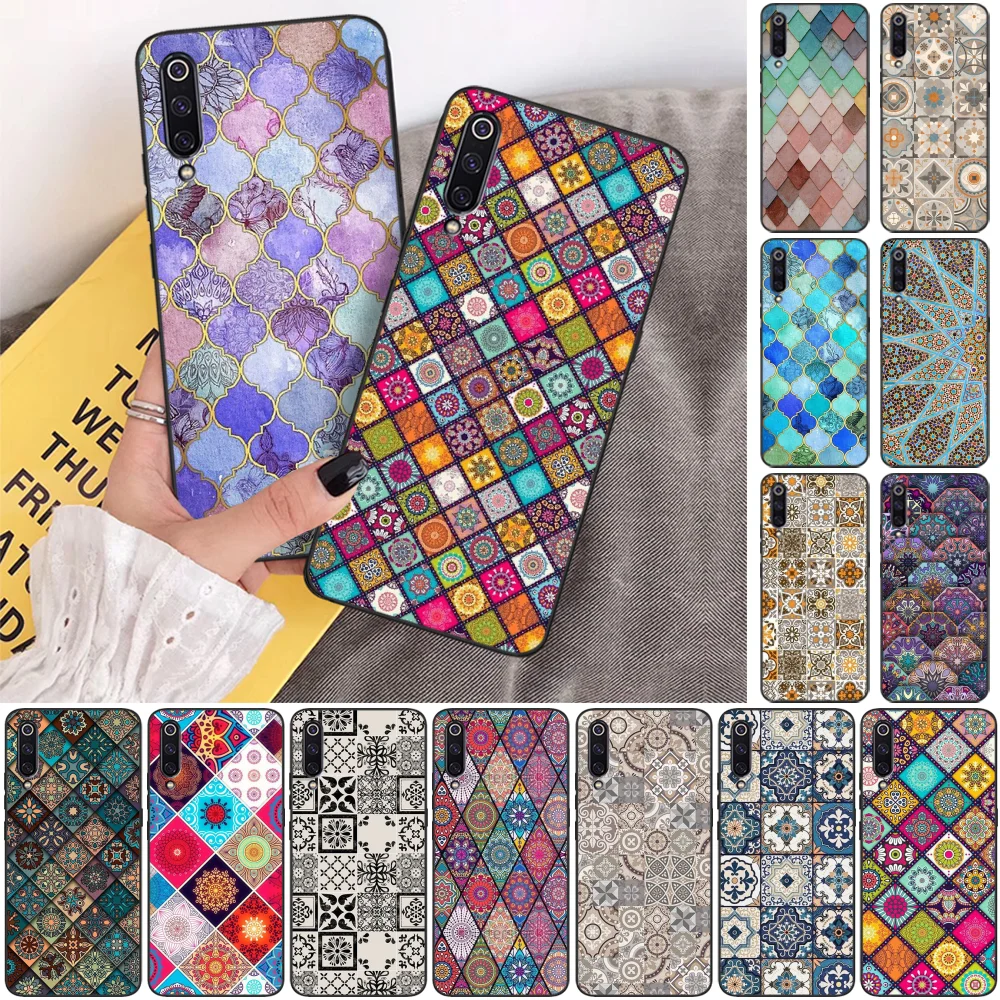 

Design sense tile style pattern Phone Case Phone Case Cover for Xiaomi 8 9 se 5X Redmi 6pro 6A 4X 7 5plus note 5 7 6pro