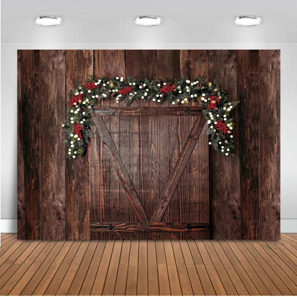 Фон для фотосъемки деревянная стена фон фотобудки студия Рождественская
