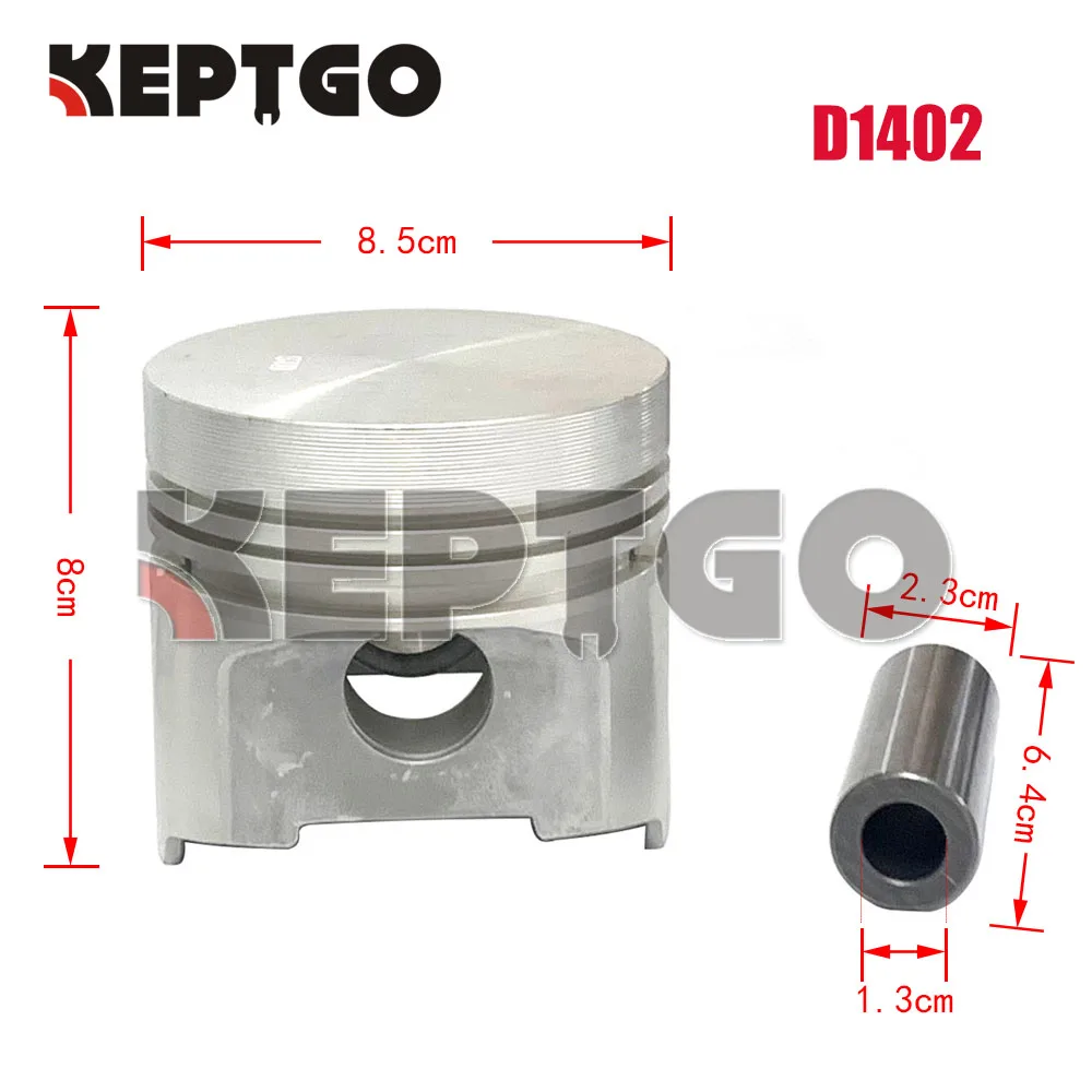 novo pistao anel kit conjunto std para kubota 01