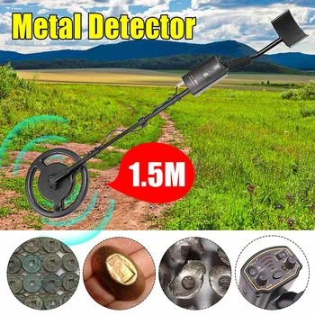 

Multi-function Metal Detector UnderGround Depth 1.5m Scanner Finder Tool 1200mA for Gold Digger Treasure Seeking Hunter