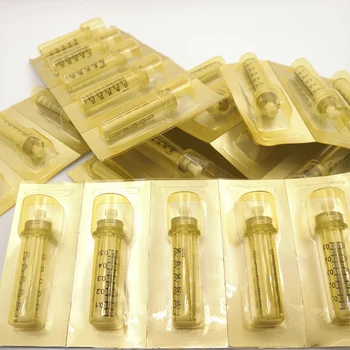 

100pcs 0.5ml Non-surgical Sterile Hyaluron Ampoule Head Syringe For Hyaluronic Acid Pen Atomizer Anti Wrinkle Lip Filler Syringe