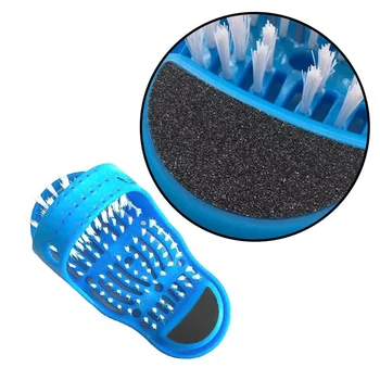 

Creative Accessories Plastic Bath Shoe Scrubber Brushes Shower Brush Massager Slippers Bath Shoes Brush for Feet Foot