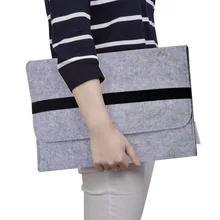 Шерстяной войлочный чехол-конверт для ноутбука чехол сумка-мессенджер для MacBook Air Go Pro 1" 13" Xiaomi notebook Bag Фирменная Новинка