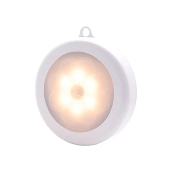 

Motion Sensor Led Night Light Wireless Detector Light Wall Lamp Light Auto On/Off Closet Battery Power,Hallway,Kitchen (3000K