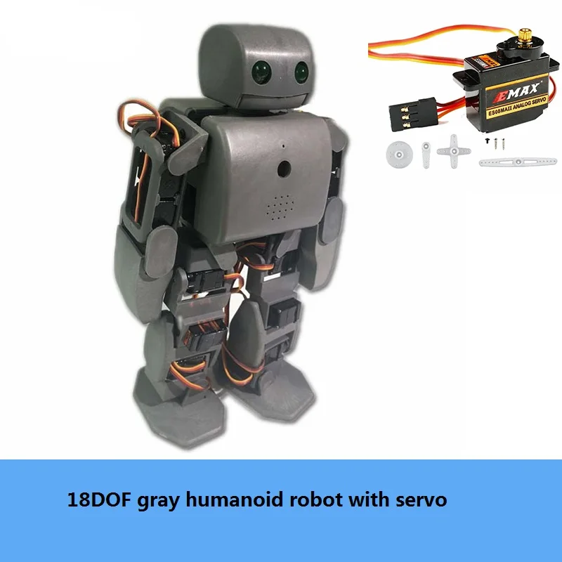 DIY 18DOF Biped Humanoid Робот 3D Печатный ViVi многофункциональная Роботизированная рама