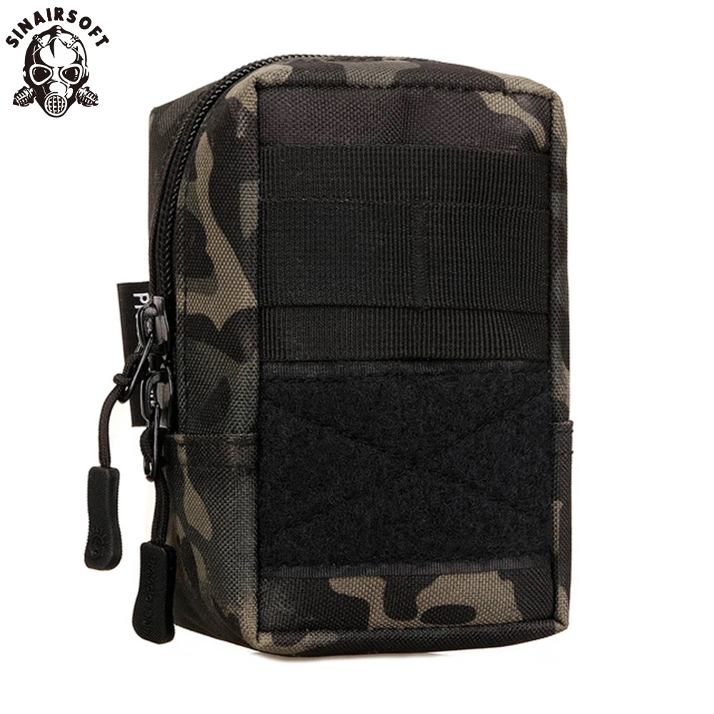 

SINAIRSOFT Tactical Molle Pouch Belt Waist Bag Military Hunting Waist Fanny Phone Bag Men 1000D Fabric-Waterproof Outdoor Bag