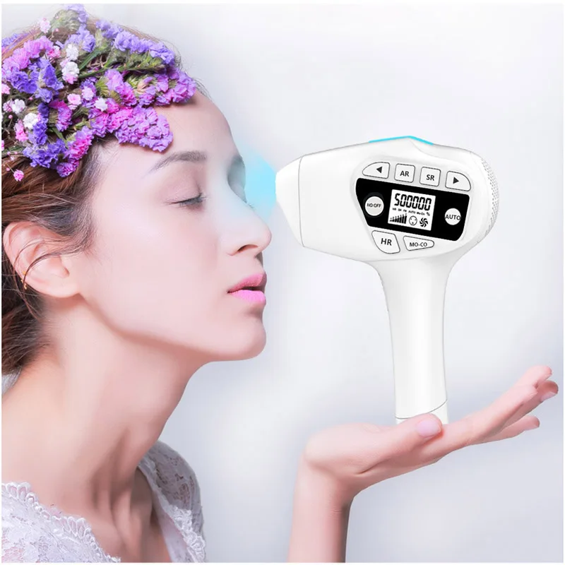 Online 5 in 1 Laser Epilierer Gerät Permanent Haar Entfernung IPL Haar Entfernung Gesichts Haar Remover Für Frauen Mann Achselhöhle Bikini bart Beine