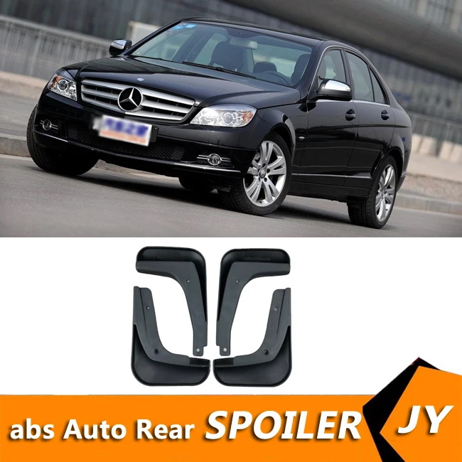 

For Mercedes Benz W204 2010-2012 Mudflaps Splash Guards Front With the color and rear Mud Flap Mudguards Fender Modified special