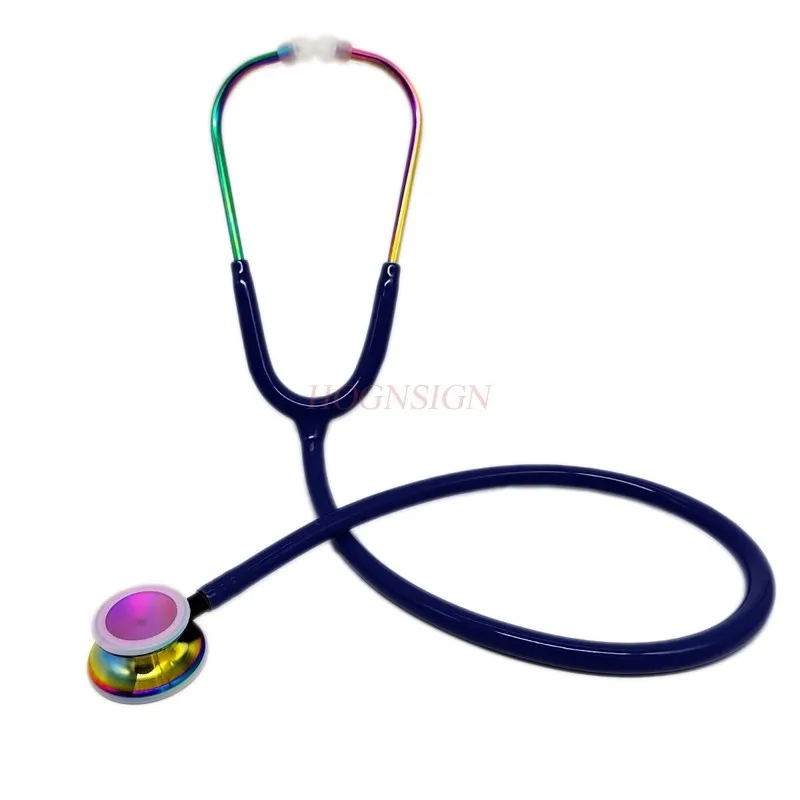 Doctor Double Sided Stethoscope Portable Professional Cardiology Medical Equipment Nurse Arts Stethoscoop Equip Superior Quality