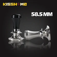 58.5mm Adjustable Coffee Tamper Constant Pressure Espresso Distributor Stainless Steel Force Powder Hammer Barista Accessories