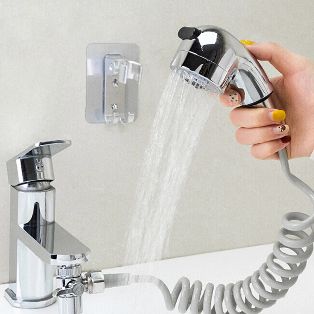 

Portable Handheld Splash Shower Tub Sink Faucet Attachment Washing Sprinkler Head Kit Pet Shower Spray Hose Bath Head Tap