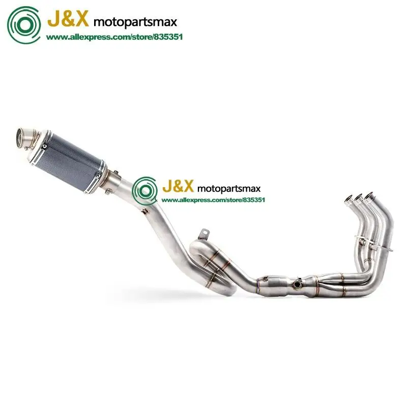 Выхлопных газов для Yamaha MT 09 FZ 2013 2018 SP 2017 2020 Tracer 900 2014 мотоцикл выхлопной глушитель