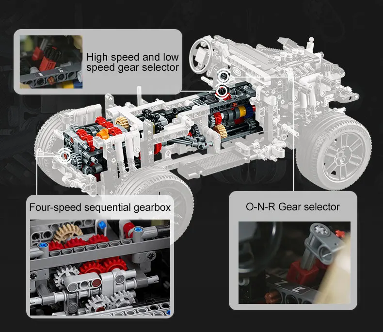 Briques de Construction Technic Compatible avec LEGO Technic - Voiture Land Rover 42110 Lego