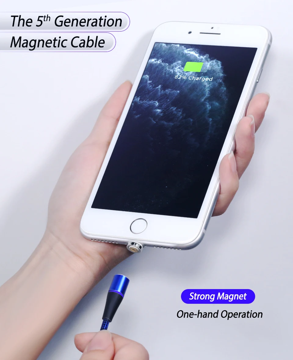 5А Магнитный зарядный кабель Micro usb type C кабель для быстрой зарядки для samsung Xiaomi note 10 SuperCharge для huawei P30 mate 30 pro