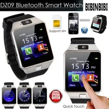 2020 Smart Watch DZ09 Pedometer Clock Smartwatch  With Sim Card Slot Push Message Bluetooth Connectivity Android Phone Men Watch