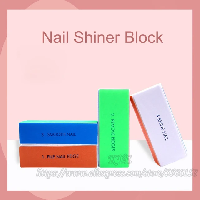 4 Way Nail Buffer Block - Glamouriche Online Store Beauty Products SA