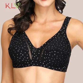 

Bralette Sexy Push Up Bra Ultra Thin Dot Plus Size Bras Leisure Lingerie Breathable Cup Sports Women Underwear Lenceria 20Mar