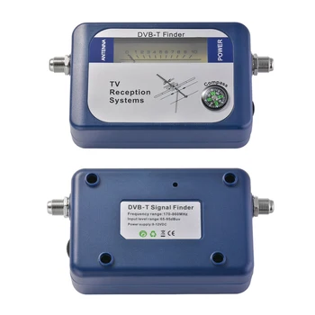 

High Sensitivity TV Reception Systems Satellite Finder Signal Explorer Easy Use Portable Durable Digital Antenna Accurate