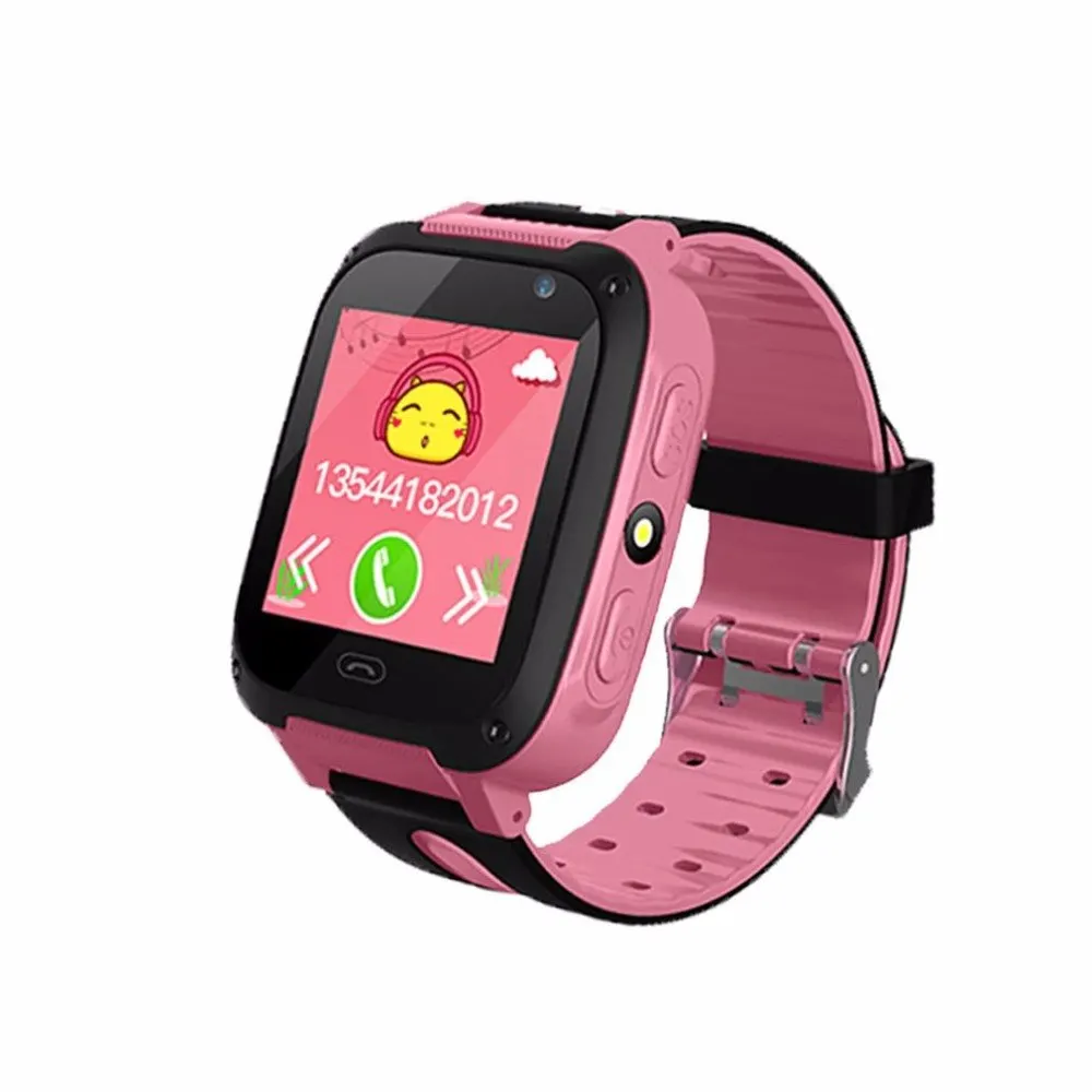 

V6 Smart Children Baby Watch V6 Tracker Camera Anti Lost Monitor SOS Waterproof Phone Watch For Ios And Android