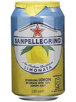 

San Pellegrino Sparkling Limonata Lemon Cans 24 x 330ml
