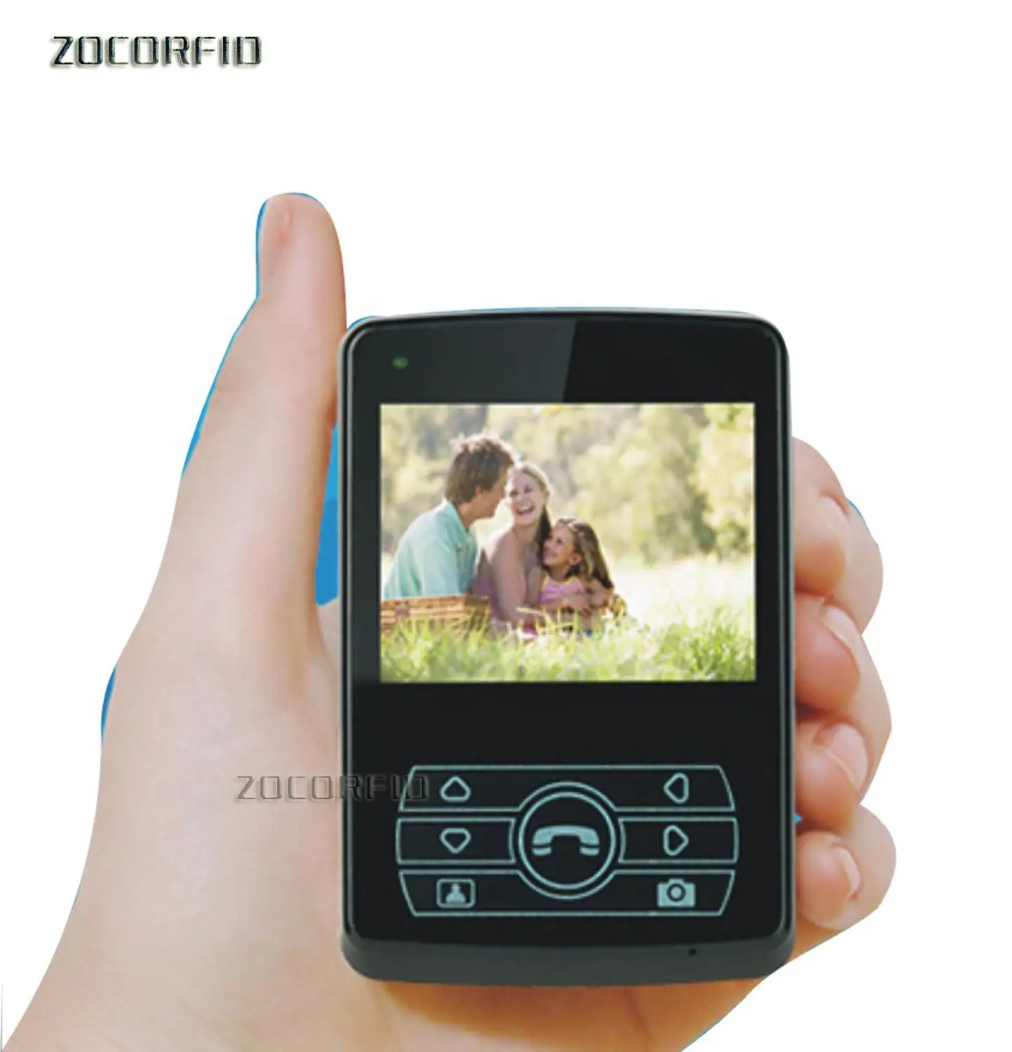 Sonnette de porte sans fil, caméra LCD 3.5 pouces, 300M, 2.4G, vidéo sans  fil, interphone, contrôle par téléphone, DIY - AliExpress