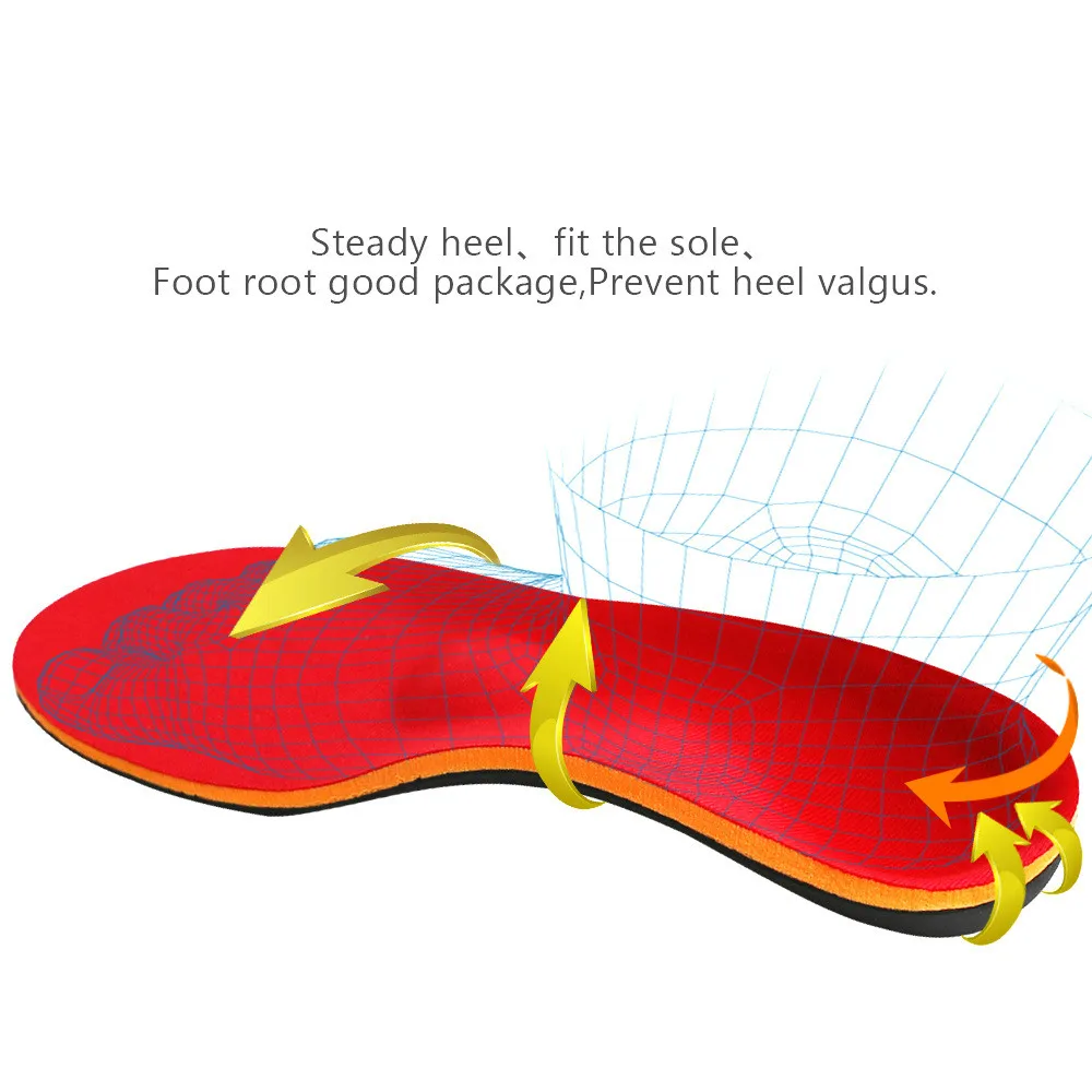 Ортопедические стельки Eva для обуви с плоской подошвой, поддержка свода стопы 36 мм, стелька Varus Valgus X/o, ортопедические стельки для ног для мужчин и женщин, высокое качество