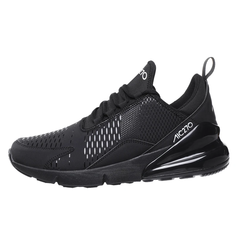 Мужские и женские дышащие кроссовки Air Sole демпфирующие кроссовки для фитнеса модные мужские кроссовки для бега женские нескользящие спортивные туфли - Цвет: G39 Black