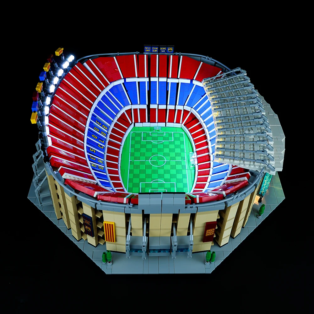 Juego de bloques de construcción de luces Led, LEGO Creation 10284, FC Barcelona Camp Nou (solo incluye Kit de luces)|Luces de noche LED| - AliExpress