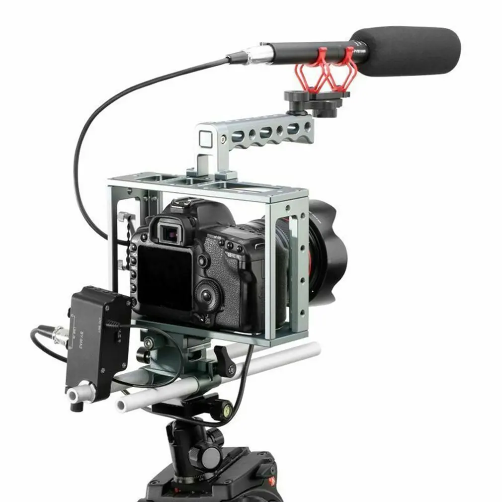 BY-MA2 Двухканальный аудио микшер XLR Jack 6,5 мм до 3,5 мм Беспроводная микрофонная система для DSLR камеры