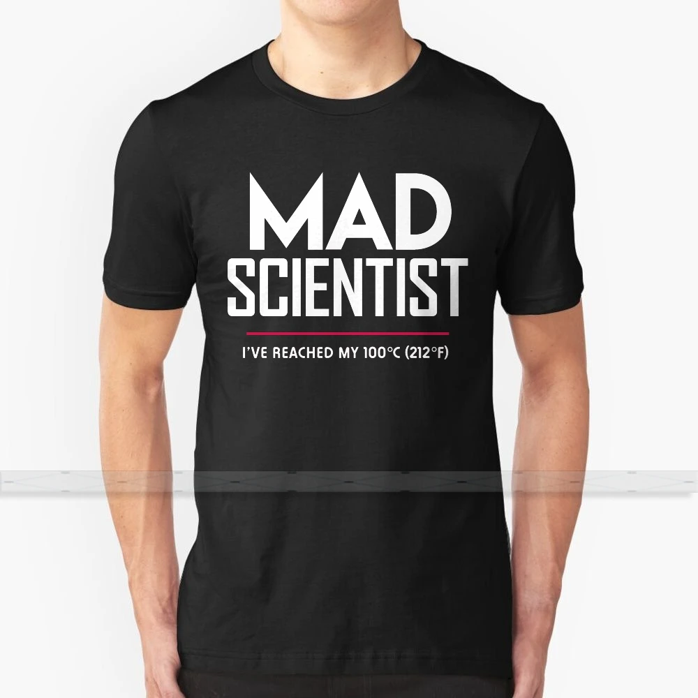 Mad Wetenschapper: Wetenschap Maart Protest (I've Bereikt Mijn Kookpunt) T Shirt Heren Voor Dames Katoen Tees Nieuwste|T-shirts| - AliExpress