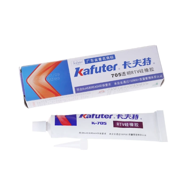 

2019 New Transparent RTV Silicone Rubber Adhesive Grease Sealant Electronic Glue Hardware