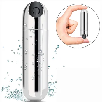 USB Charge Powerful Mini Bullet Vibrator 10 Speeds G-spot Nipple Clitoris Stimulator Orgasm Anal Dildo Adult Sex Toys For Women 1