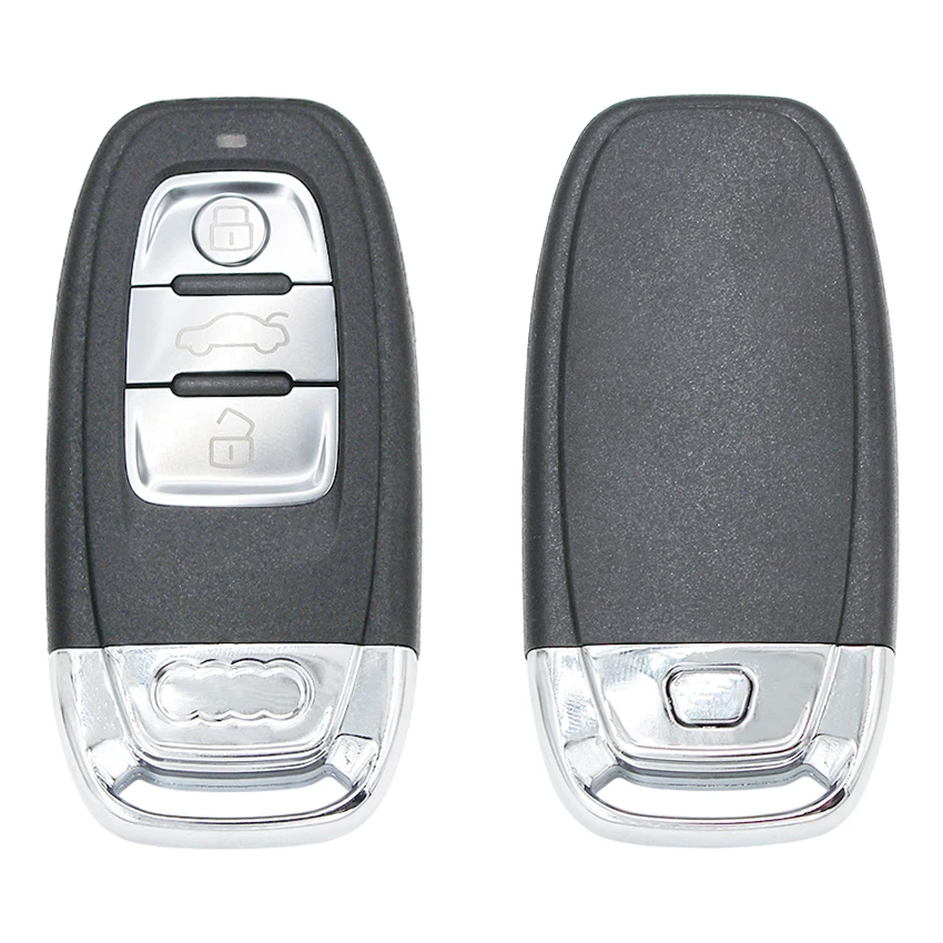 3 кнопки дистанционного ключа автомобильный смарт ключ-брелок 315 МГц 433 868 МГц для Audi A4 A5 A6 A7 A8 S4 S5 RS4 RS5 Q5 8T0 959 754C необработанное лезвие