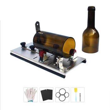 

Glass Bottle Cutter Cutting For 2-10mm Thickness Stainless Steel Cutting Control Create Glass Sculptures