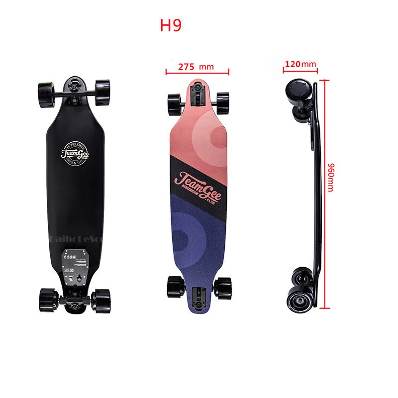 Electric Scooter Adult Four Wheels Electric Scooters Brushless Motor 36V 960W Electric Skateboard Longboard 40KMH (6)