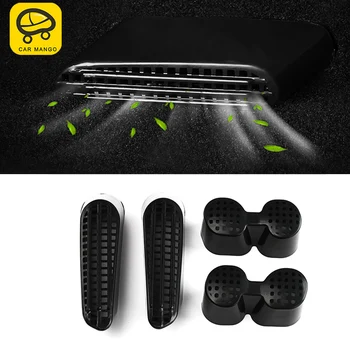 

CARMANGO for VW Volkswagen Tiguan 2010-2016 Car Seat A/C Air Vent Outlet Panel Cover Trim Frame Sticker Interior Accessories