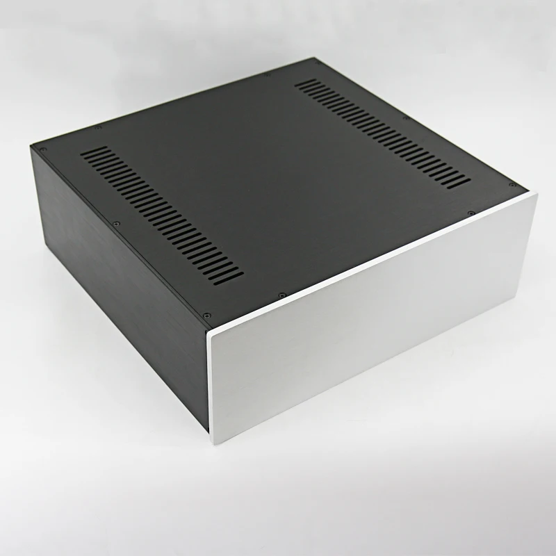 Amplifier Chassis Housing DIY Box Enclosure 4315C All Aluminum Power Amplifier Case Shell 430*150*408MM