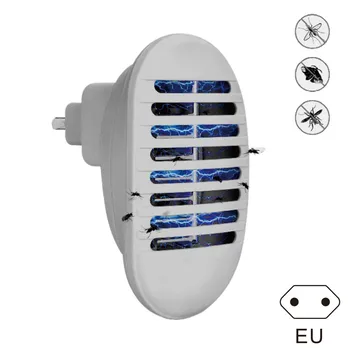 

100-240V/50-60Hz Bug Zapper Lamp Electronic Insect Killer Mini Anti Mosquito Night Lamp for Indoor Room 13.2 x 7.5 x 9.5cm WWO66