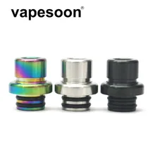 75 шт./лот, нержавеющая сталь, 510, капельный наконечник, подходит для 510, распылитель, испаритель, TFV8, детский TFV12, детский Принц Мело, 3 мини-танк