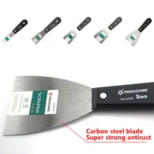 Шпатель для мастики лезвие скребок Нержавеющая сталь серебро Портативный Практичный Прочный шпатель краски инструменты украшение дома полированный