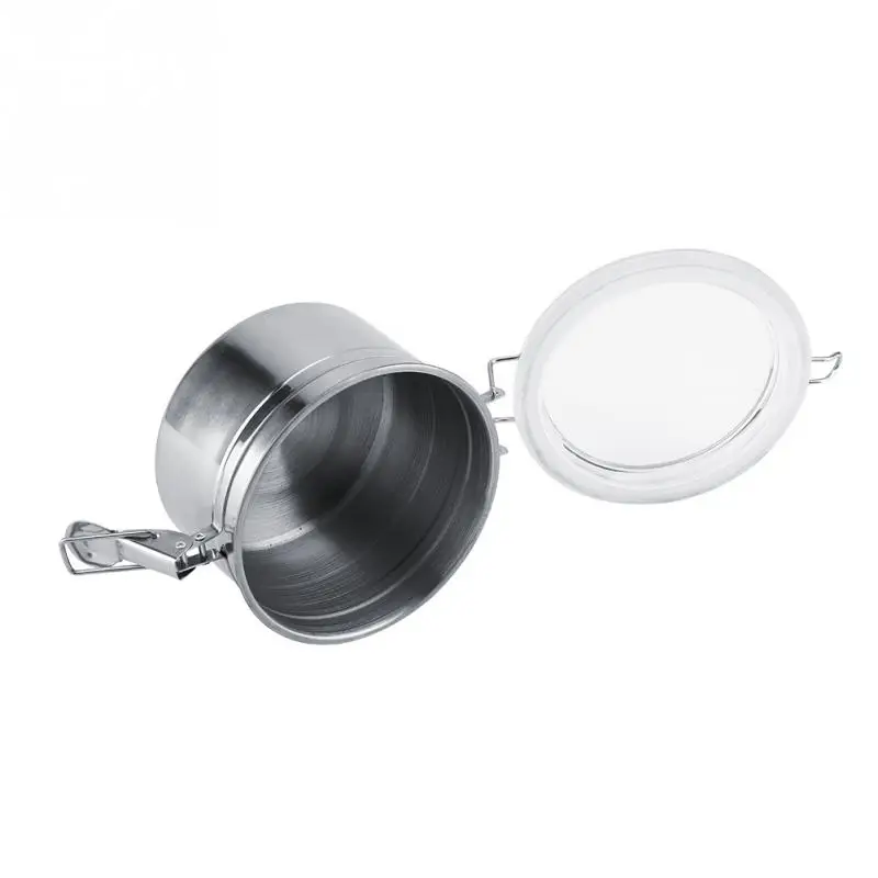 Stainless Steel Sealed Cans Coffee Milk Powder Tea Grain Storage Shredded Moisturizing Jar Gift Buckle Storage Box storage box storage jar storage can