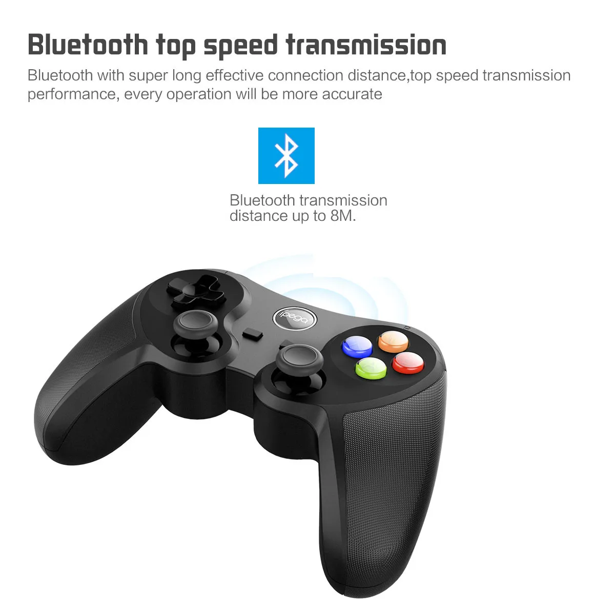Беспроводной Bluetooth игровой контроллер геймпад джойстик для Android ПК Поддержка 4-5,5-дюймовый мобильный телефон для Pubg 360 градусов
