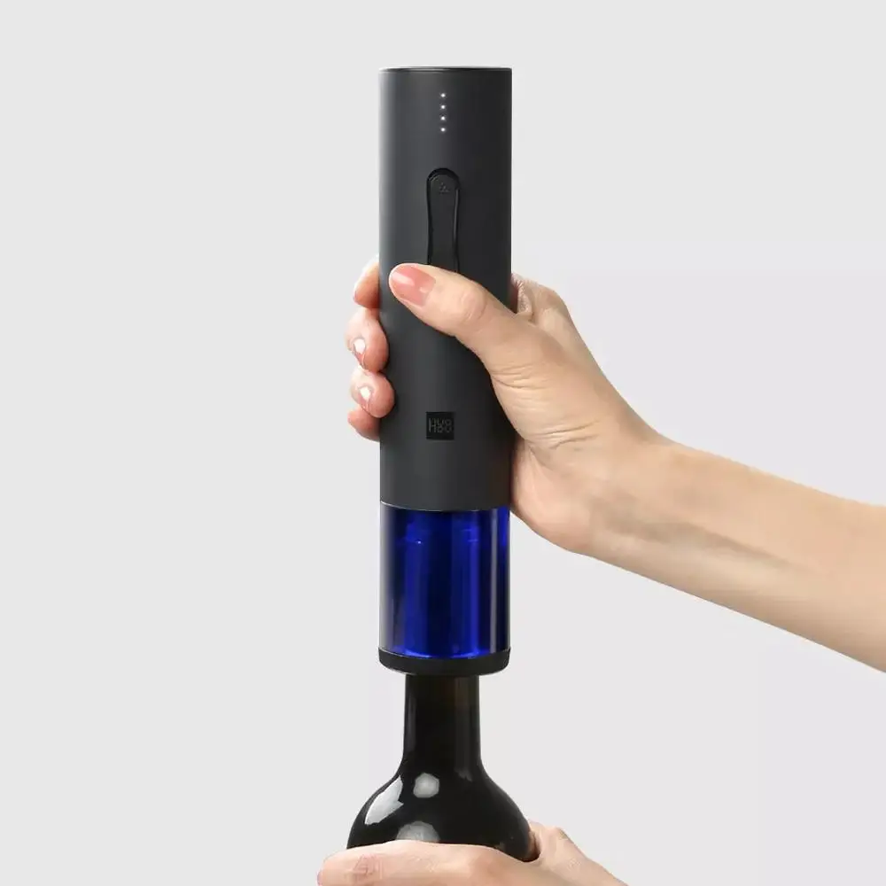 Bottle Opener MI Mijia Huohou автоматическая открывалка для бутылок красного вина мини винная пробка аэратор для винного графина электрическая открывалка для бутылок Штопор подарок - Цвет: Bottle Opener