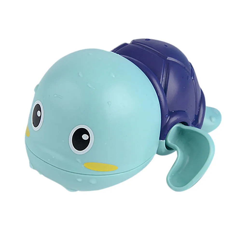 New Baby Bath Swimming Bath Pool Toy Cute Wind Up Turtle toys Cartoon Animal Tortoise Classic Baby Water Toy #A