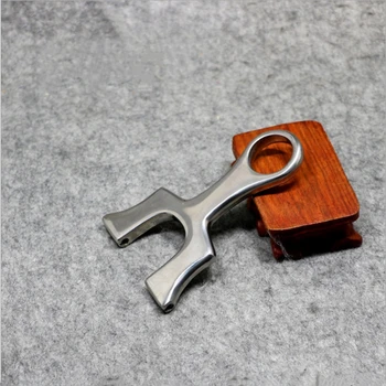 

Powerful Portable Slingshot 304 Stainless Steel Slingshot Hunting Free Rubber Band Catapult New Hunting Shooting
